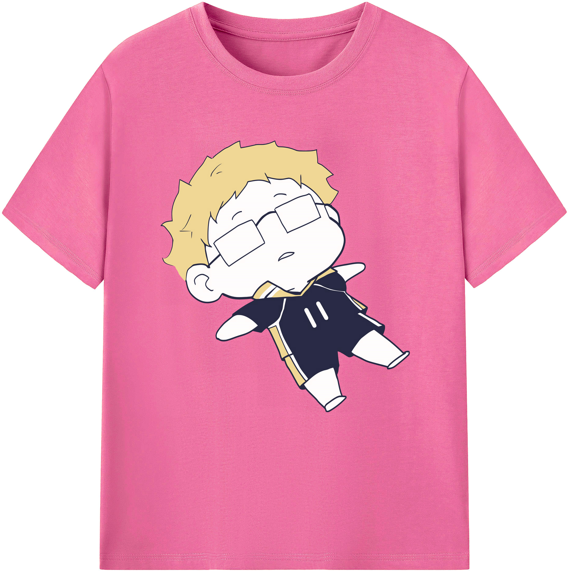 （画像用） ハイキュー!! Haikyu!! レディースカジュアルプリントTシャツ（綿100％）